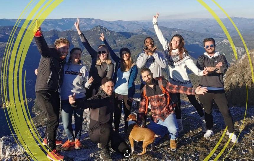 une randonnée en pleine nature pour des rencontres amicales