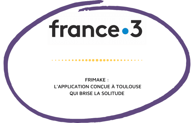 francetvinfo.fr - Frimake, l'application conçue à Toulouse qui brise la solitude